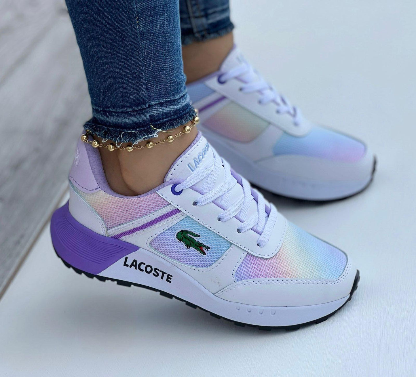 TENIS LACOSTE DAMA