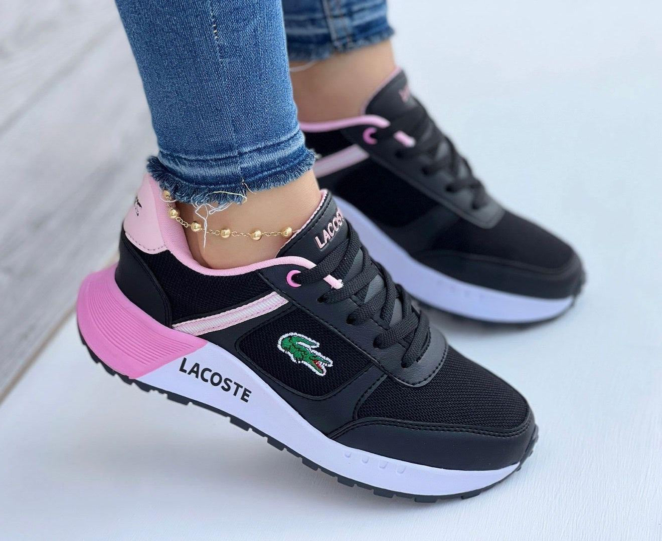 TENIS LACOSTE DAMA