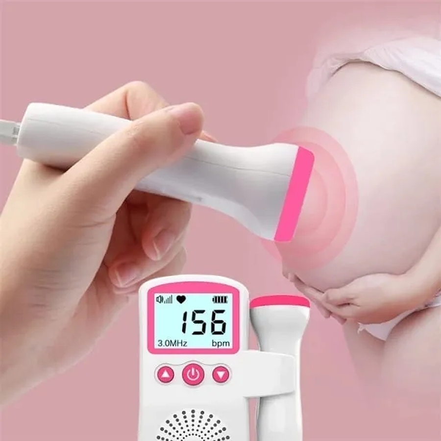 Monitor de Latidos de Bebé Fetal Doppler