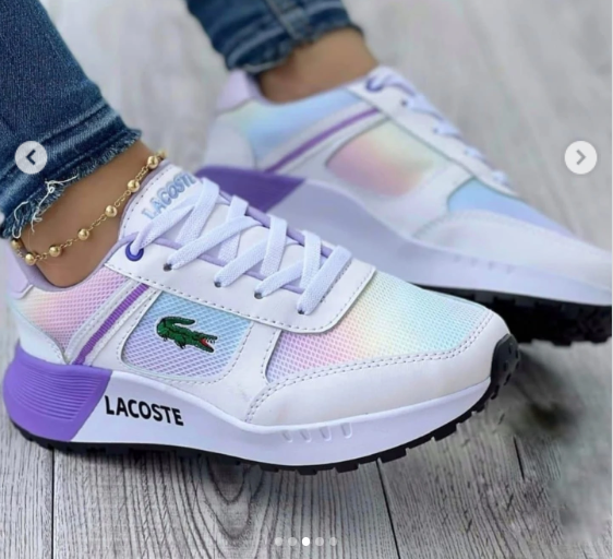 TENIS LACOSTE DAMA
