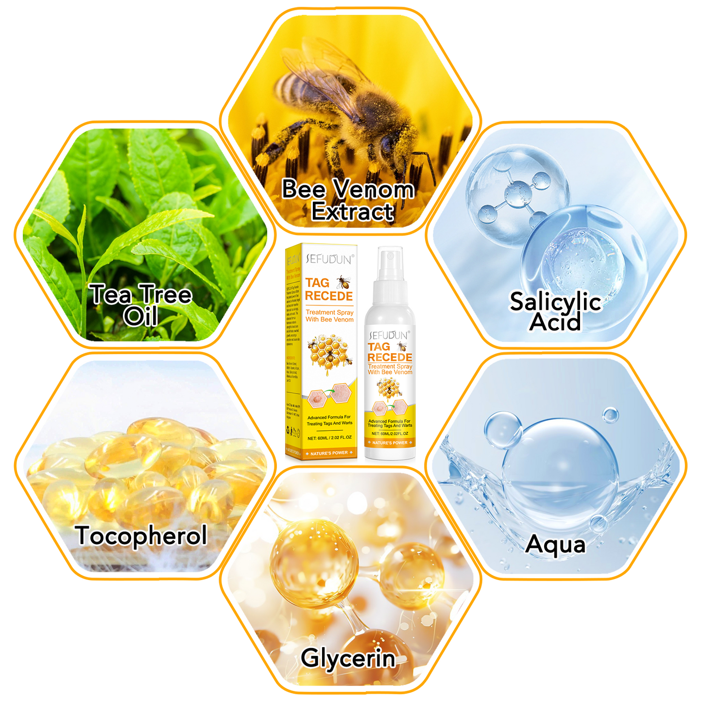 SPRAY ANTIVERRUGAS - TAG RECEDE