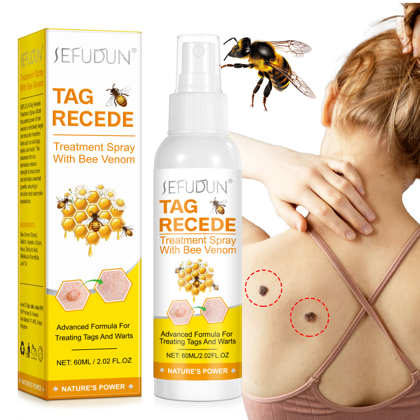 SPRAY ANTIVERRUGAS - TAG RECEDE