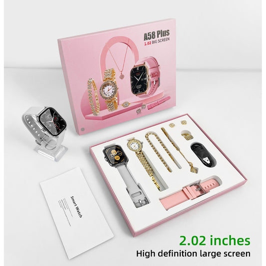 SmartWatch A58 Plus + Hermoso conjunto de joyas !!!